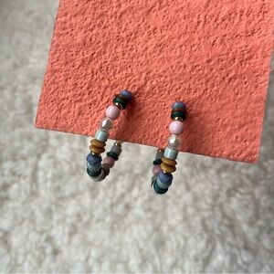 AEO Beaded Hoops